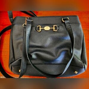 Giani Bernini Crossbody Leather Handbag gently used